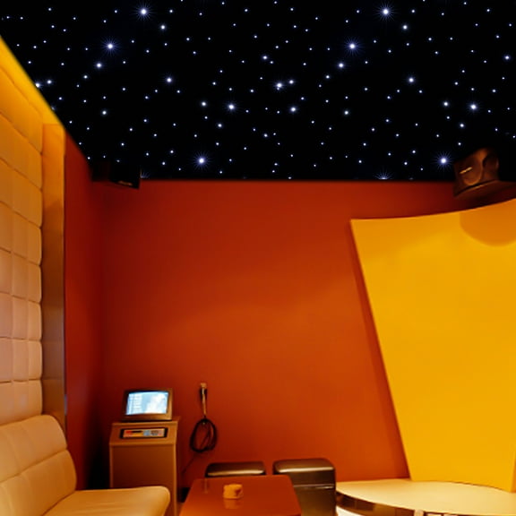 Shzicmy DMX512 LED Star Stage Backdrop 20x10FT LED Star Curtain Background Starry Sky