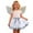 1White42, variant on XAOFW Girls Skirts Tutu Cow Print Mesh Layer Detachable Carnival Dance Performance Ball Gown Fashionable Cozy Club Party Skirt