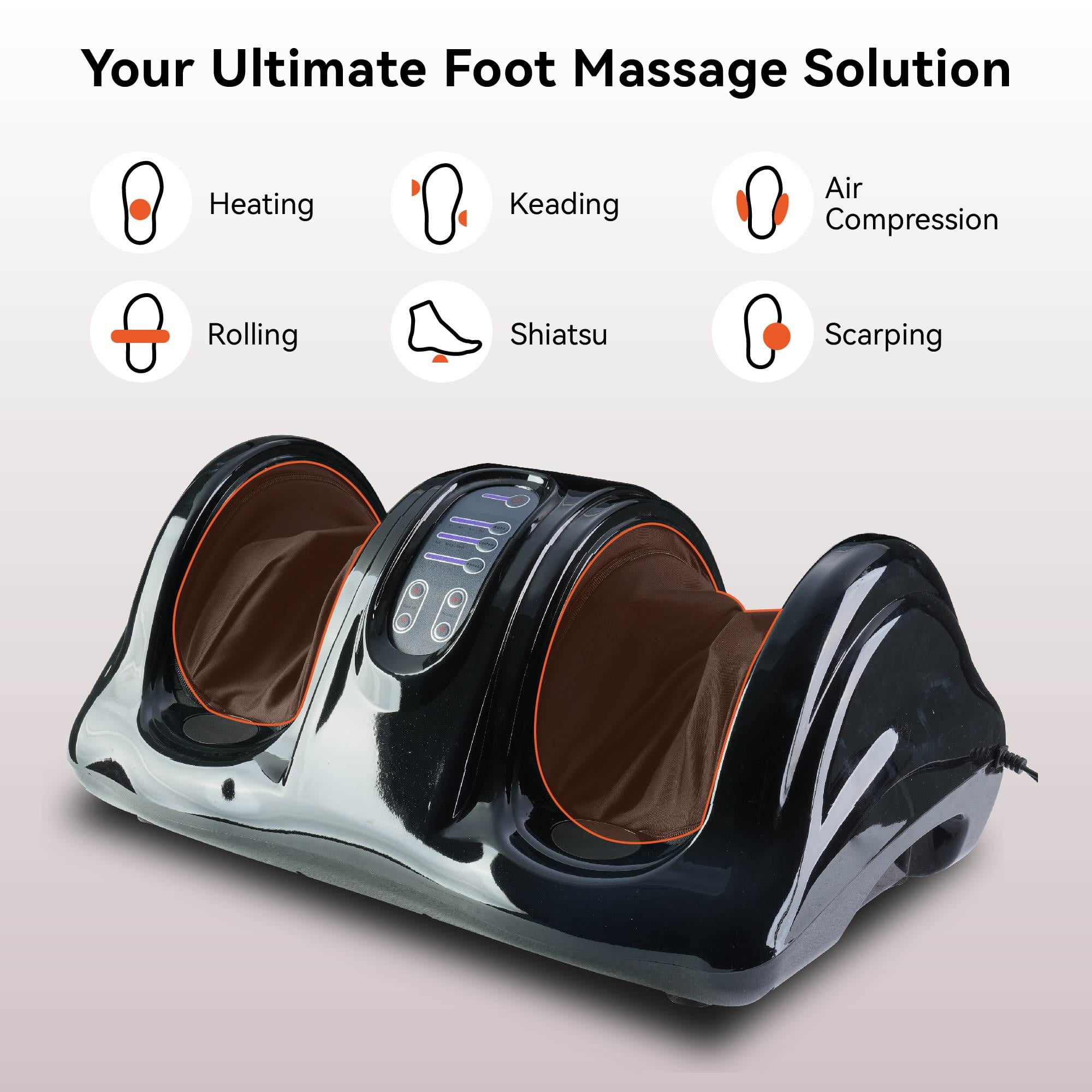 HMMSYLVA Shiatsu Foot Massager for Circulation, Kneading and Rolling Massage Feet Leg Calf Ankle with Remote, Gifts for Family