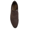 thumbnail image 5 of Brinley Co. Women's Cross Over Faux Suede Booties, 5 of 8
