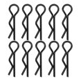 thumbnail image 2 of Clips para carcasa de carrocería 10 piezas de 7 mm Universal RC Car Shell Clip R-Shape Metal Body Clips Pins para 1/5 1/6 1/8 1/10 RC Car y la mayoría de los coches de control ANGGREK Otros, 2 of 8