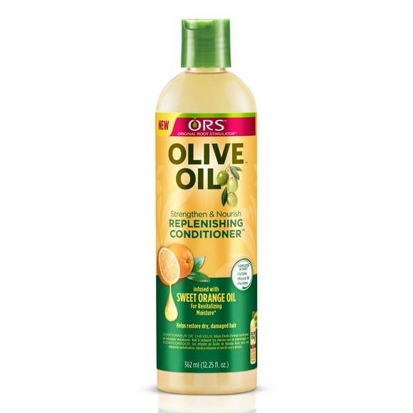 Organic Root Stimulator Olive Oil Replenishing Conditioner, 12.25 Ounce (Pack of 2)