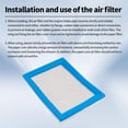 thumbnail image 3 of GUYUTING RZR 570 Ranger 570 Ranger 900/1000 ATV Air Filter Replacement Paper Sponge Metal 7081706/7082241 for Polaris, 3 of 8