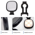 thumbnail image 3 of LED Video Light, Adjustable Color Temperatures Portable 180mAh Rechargeable Vlog Light  for  Pocket 3, 3 of 7