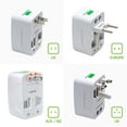 thumbnail image 4 of Cellet Portable Worldwide Universal Power Adapter All in One International Out of Country Travel Wall Charger Plug for Wall Plug Input in USA EU UK France Italy Australia India Outlets, 4 of 12