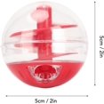 thumbnail image 2 of Juguete de bola dispensadora de golosinas para gatos, bola interactiva de rompecabezas de alimentación lenta para mascotas, boca de fuga ajustable, bola de alimentación lenta para mascotas, juguete i, 2 of 5