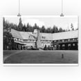 thumbnail image 1 of Lake Quinault, WA View of Lodge Exterior Photograph (16x24 Giclee Gallery Print, Wall Decor Travel Poster), 1 of 1