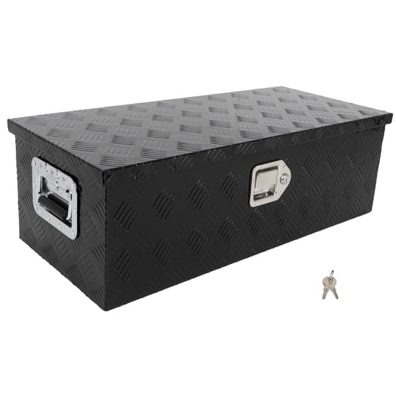 ECCPP Lockable Truck Bed Storage Tool Box Black