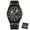 Black with Box, variant on MINI FOCUS Luxury Brand Fashion Men Watches Stainless Steel Band Mens Wristwatch Quartz Watch Waterproof Relogio Masculino Blue