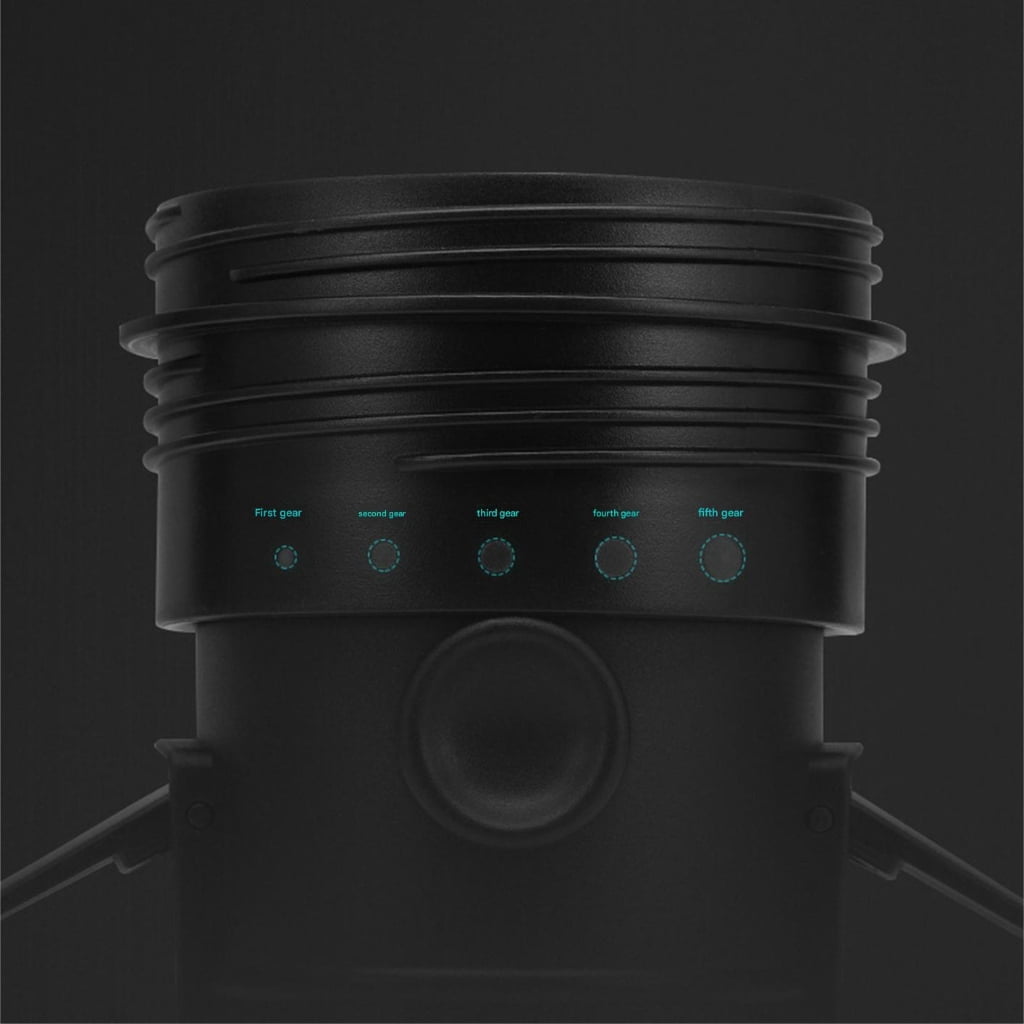 Electric Coffee Grinder Adjustable Coffee Burr Grinder Grinding Machine Maker for Camping Travel Office