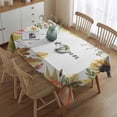 thumbnail image 3 of Thanksgiving Day Table Cover Waterproof Spillproof Tablecolths Table Covers Fall Maple Leaves Pumpkins Sunflower Tablecloth for Thanksgiving Party Decorations Favors Rectangle,60x84inch, 3 of 5
