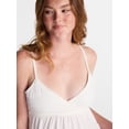 thumbnail image 4 of No Boundaries Knit Babydoll Cami, Womens, 4 of 5