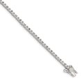 thumbnail image 1 of 925 Sterling Silver Cubic Zirconia Cz Tennis Bracelet, 1 of 7