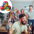 thumbnail image 4 of Advancent Pelotas de juguete multifuncionales para evitar rebotes, pelota de malabares de cuatro paneles, no es fácil de romper, accesorios de Deportes y aire libre, 4 of 6
