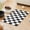Black, variant on Checkered Dog Feeding Mat, Absorbent Mats for Dog Food and Water Bowl, Dispenser, Retro Aesthetic Khaki Beige Checkerboard Pet Placemat for Dogs, Cats, Puppy Accessories, 12" X 19”