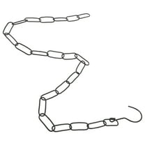 Costume Chains for Hanging Plants Outdoor Hooks Top-level Decoration Light Black