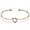 Rose Gold, variant on 14K Gold Plated Forever Love Knot Infinity Bracelets for Women | Gold Bracelet for Women