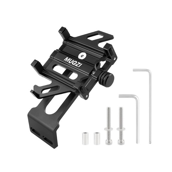 GARENDE Bike Stem Phone Holder Cell Phone Holder for Riding Sports Road Bike Black