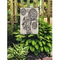 thumbnail image 2 of JSDART Steampunk Horloge Horloge Mécanisme Robot Regarder Jardin Drapeau Décoratif Drapeau Maison Bannière 12 X 18 Pouces, 2 of 2