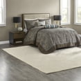 thumbnail image 3 of Luxurious 5Piece Jacquard Bedding Set Cotton Fill Classic Paisley Design for King Bed, 3 of 11