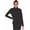 Black, variant on Chloe Noel JT811 Solid Fleece Fitted Elite Figure Skating Jacket w/ Thumb Holes