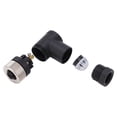 thumbnail image 4 of Marine Field Installable Connector, High Strength Bending Type Female Field Installable Connector Reliable IP67 Waterproof M12  for NMEA 2000, 4 of 7