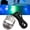 Green, variant on NFTIGB 9 LED Boat Plug Light M12 12V Marine Bright Underwater Fishing Night Lights for Yacht Ship Green - Waterproof Transom Deck Lamp Illuminating Accessory