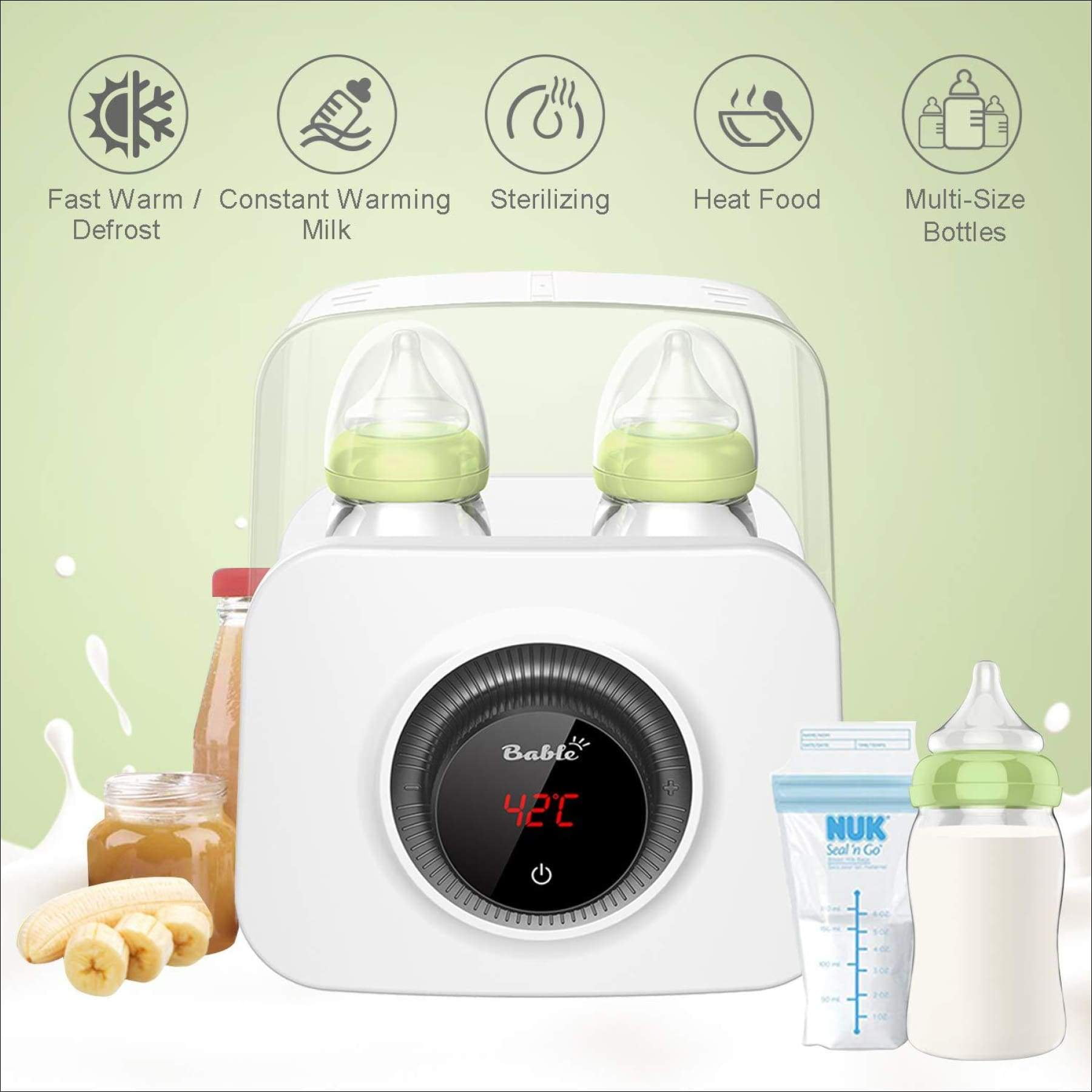 bable baby bottle warmer