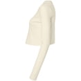 thumbnail image 3 of Bella + Canvas Womens Micro-Rib Long-Sleeved T-Shirt, 3 of 3