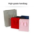 thumbnail image 2 of Billuyoard Bolsas de cartón Bolsa de regalos con asa de hilo Joyería Estilo simple Favores de fiesta Paquete de bolsa Envoltura de embalaje Almacenamiento y organización del hogar Negro, 2 of 6
