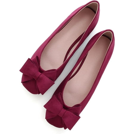 

Pfhytec LU Womens Classic Square Toe Ballet Flats Comfort Solid Flat Shoes for Work Slip On Driving Shoes Moccasins Army Green