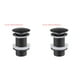 thumbnail image 1 of Advancent RecabLeght Pop-Up BASIN SINK Filter Drain Device Hair Catcher Sink Colador BAÑO COCINA ACCESSORI Bath Waste Stopper aleación sin rebosadero 2piezas, 1 of 6