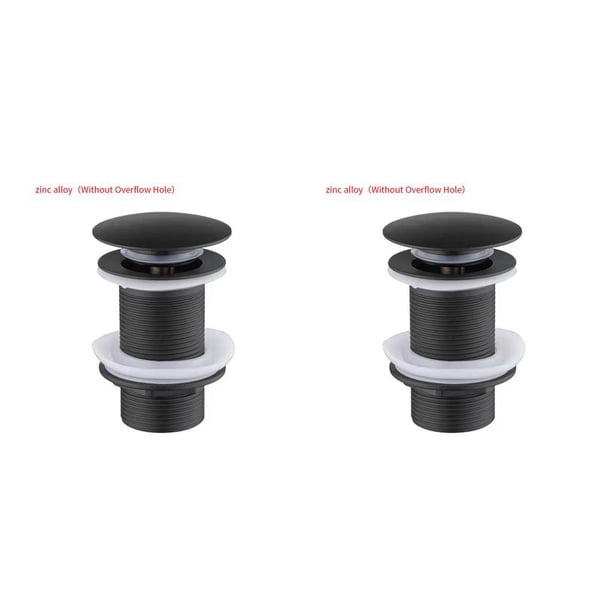 Advancent RecabLeght Pop-Up BASIN SINK Filter Drain Device Hair Catcher Sink Colador BAÑO COCINA ACCESSORI Bath Waste Stopper aleación sin rebosadero 2piezas