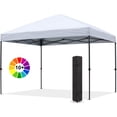thumbnail image 1 of Carpa con toldo ABCCANOPY, duradera y fácil de montar, 2,4 x 2,4 m, color blanco, 1 of 8