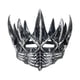 thumbnail image 1 of Corona Tiaras góticas Corona de tiara de Halloween para fiesta de disfraces Fiesta de graduación Mujeres Plata Yuyangstore Corona gótica, 1 of 8