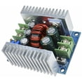 thumbnail image 1 of 300W 20A DC-DC Buck Converter Module, 6-40V to 1.2-36V Adjustable Voltage, Constant Current, Silver, Electrolytic Capacitor, 1 of 5