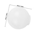 thumbnail image 2 of GOOHOCHY Abat-Jour Extérieur en Acrylique Blanc 1Pcs Forme Ronde 7.9*7.9*7.9 Po, 2 of 8