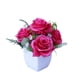 thumbnail image 1 of Wosthever Seda inodoro y no tóxico - Flor falsa para el ramo de la boda Planta en maceta Bonsai artificial Decoración Rosa roja, 1 of 6