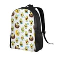 thumbnail image 2 of Fotbe Funny Avocado In Mexican Clothes Travel Laptop Backpack, Business Slim Sturdy Laptops Backpack, Water Resistant College School Computer Bag Gift for Men & Women Fits 15.6 Inch Notebook, 2 of 8