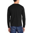 thumbnail image 2 of Men's Ultimate Comfort Longsleeve T-Shirt Mid Weight Essentials Casual Cotton Shirt, 2 of 6