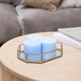 thumbnail image 5 of CANDWAX 3x3 Pillar Candle Set of 3 - Decorative Candles Unscented and No Drip Candles - Ideal as Wedding Candles or Large Candles for Home Interior - Light Blue Candles Pillar 3x3 Baby Blu, 5 of 125