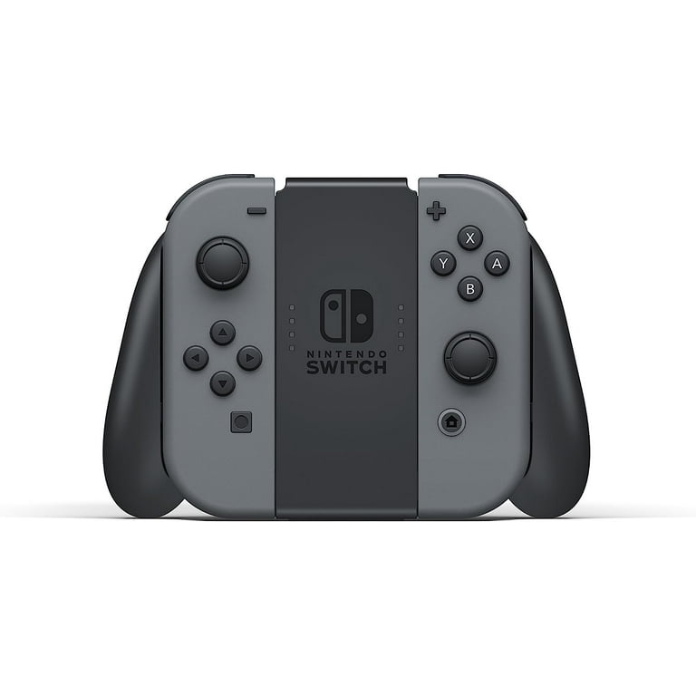 Nintendo Switch Console with Gray Joy Con with MightySkins Voucher