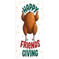 thumbnail image 1 of Autumn Leaves Happy Friendsgiving Turkey Banner for Thanksgiving Celebration Fall Party Indoor Decor, 1 of 5