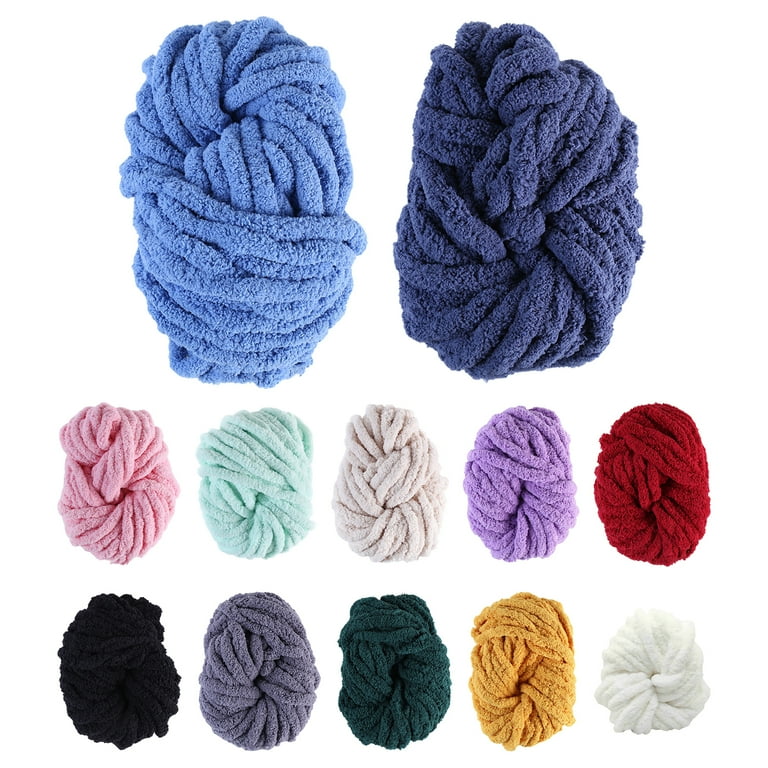 Xinwanna 1 Roll Super Thick Crochet Thread Breathable Polyester