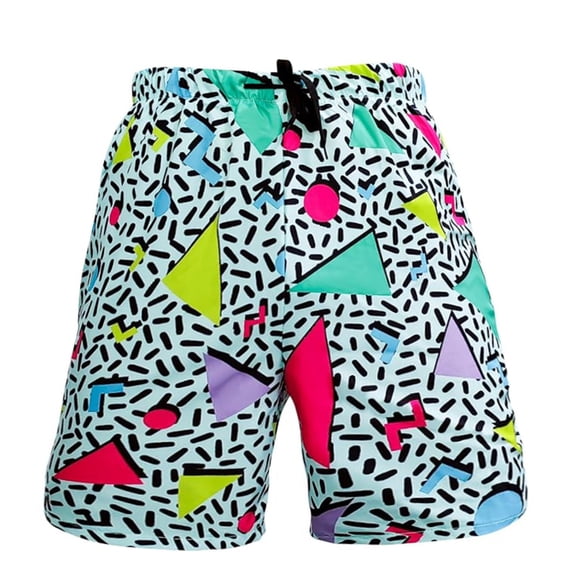 CONZONE Men'S Sports Shorts Casual Graphic Athletic Shorts for Men Elastic Waist Drawstring Lightweight Quick Dry Summer Running Shorts With Pocket