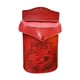 thumbnail image 1 of Buzón de pared Strade Fareast Limited buzón de correo estilo shabby chic rojo, 1 of 8