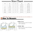 thumbnail image 3 of Kaemgyyd Plus Size Sports Bras for Women Fashion Lace Mesh Wirefree Padded Workout Yoga Bras Comfortable Full Coverage Seamless Bra, 3 of 4