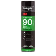 3M Hi-Strength Spray Adhesive 90 Inverted Clear 24 Fl Oz Can