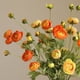 thumbnail image 3 of Flor Artificial 8 cabezas Camelia Ticfox decoración de mesa interior 55cm, 3 of 10
