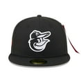 thumbnail image 2 of Men's New Era x Alpha Industries  Black Baltimore Orioles 59FIFTY Fitted Hat, 2 of 5